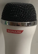 Konami USB Wired Microphone Wii Xbox 360 PS3 PS2 PS4 PC Rock band Logitech White