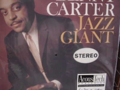 BENNY CARTER VERIFIED 1ST STAMPER  #D 138 HOFFMAN GRAY JAZZ GIANT 45 RPM 2LP SET