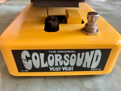 ギター Colorsound wahwah Solasound The Orignal Colorsound wah-wah 2020 guitar