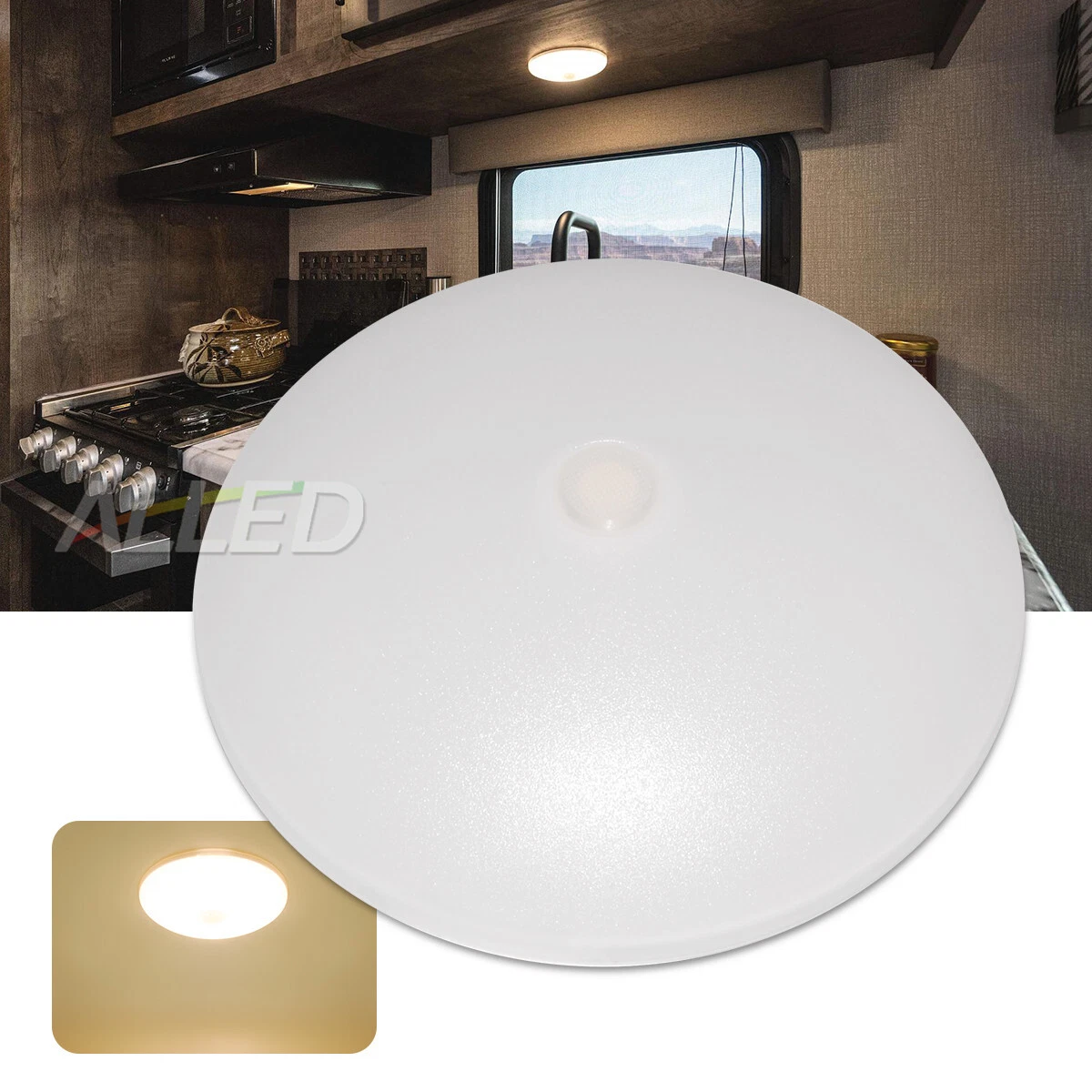 Warm white roof sale light