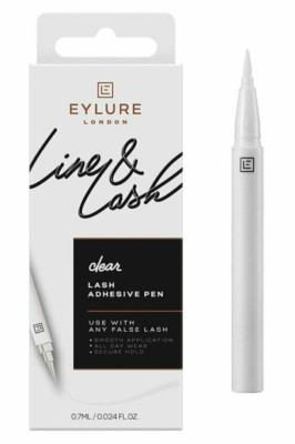 Eylure London Line & Lash 2-in1 (CLEAR) Lash  Eyeliner (New In Box) - 0.7ml