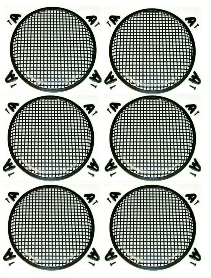 6-inch MR DJ Metal Mesh Subwoofer Grill Cover for Speaker Protection