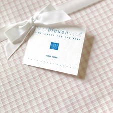 Blauen Fitted Crib Sheet - Pink, exquisite Baby Bedding, 100 Cotton Pique, NWT