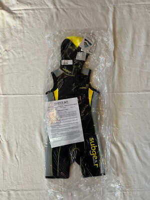 Scubapro Subgear Rebel Undersuit Neoprenanzug 5mm mit Kapuze Gr. S 128 NEU
