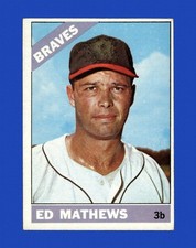 1966 Topps Set-Break #200 Eddie Mathews EX-EXMINT *GMCARDS*