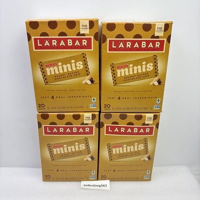 Larabar Peanut Butter Chocolate Chip Mini Bars, Gluten Free Vegan, 80 Ct 2/6/26