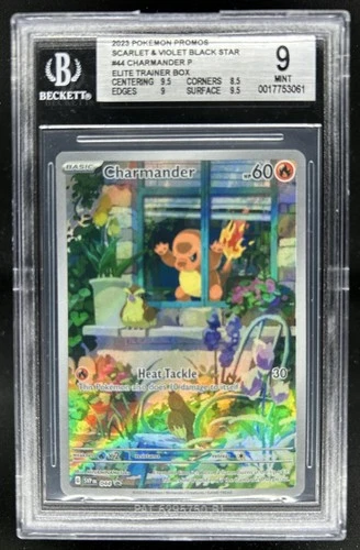 2023-25 Pokemon SV Black Star Promos Charmander #044 BGS 9