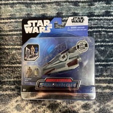 Star Wars Micro Galaxy Squadron Mace Windu   s Jedi Starfighter 1 15000 Rare  0170