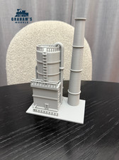 HO Scale Small Oil Refiner / 1:87 Gauge/ Built And Ready
