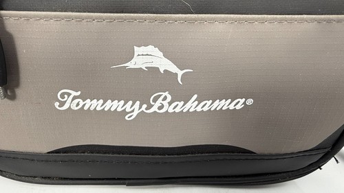 Bolso de hombro TOMMY BAHAMA sin cremallera para almuerzo refrigerador gris negro - Imagen 3 de 17