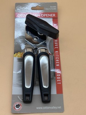 Black Grips Manual Deluxe Can Opener - Made In The China