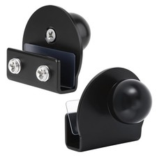 Glass Door Pull Handle, 2PCS No Drilling Door Clamp Clips for 5-8mm Glass Sho...