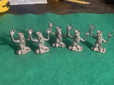 5 Vintage Dungeons & Dragons Ral Partha Tree Troll Tree Man Pewter Figurines HTF