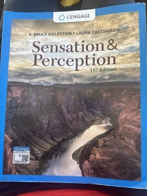 Sensation and Perception by Laura Cacciamani and E. Goldstein 