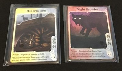 Evolution ~ Promos Trait Cards ~ Hibernation x7 & Night Prowler X7 ~ OEJ