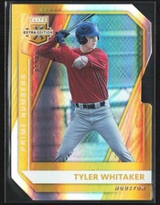 Tyler Whitaker 2021 Panini Elite Extra Edition Gold Die-Cut /10 #87 Houston