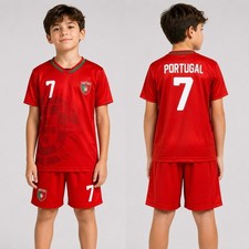 Portugal Kinder Fußball Trikot Set Shirt Hos...