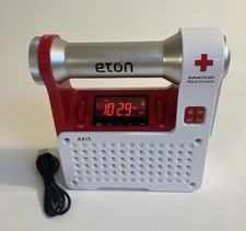Eton American Red Cross Axis Self-Powered Safety Hub w/Weather Radio Light USB