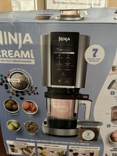 Black Ninja creami 7-in-1 ice cream maker