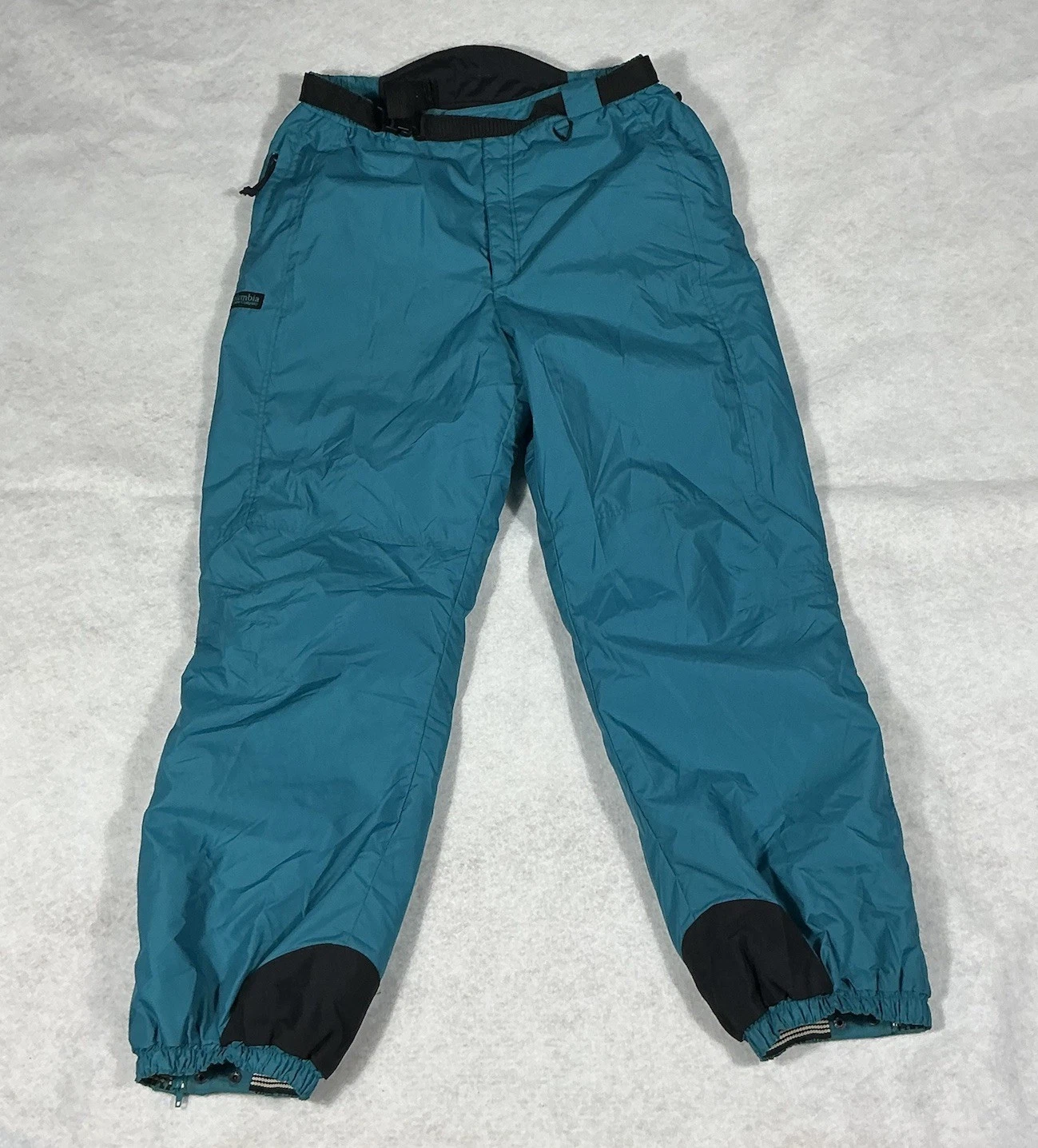 Columbia Men’s Vintage Snow Pants 90s Turquoise Sz M Snowboarding Skiing
Opens in a new window or ta