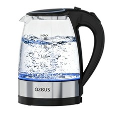 Electric Kettle 1800W Cool Touch Tea Kettle Anti-scalding Design 1.8L Large C...