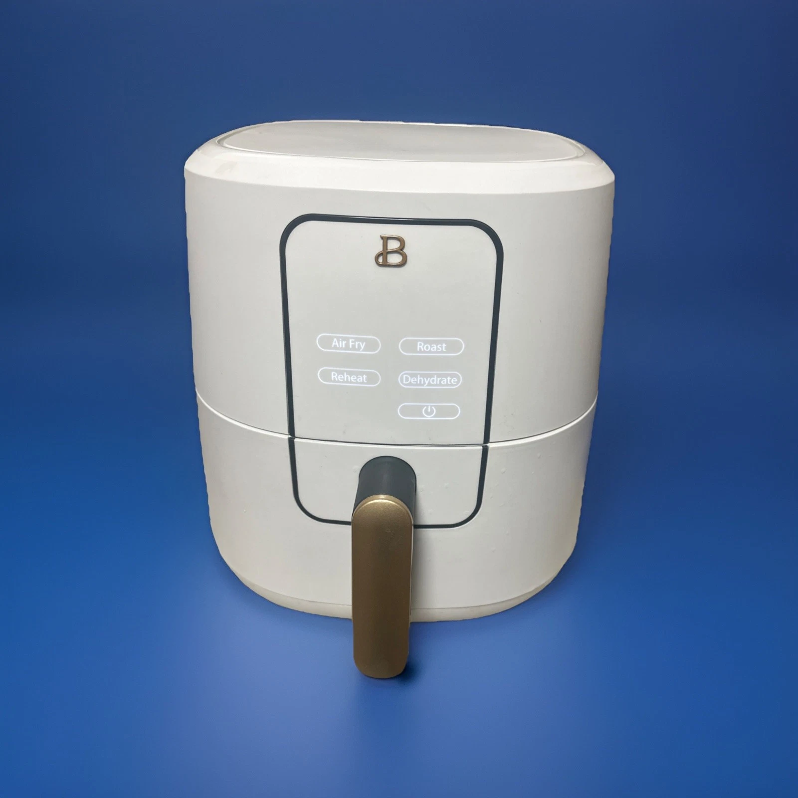 Beautiful 3 Qt Air Fryer with TurboCrisp Technology, White Icing by Drew Barrymo