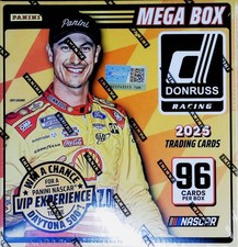 2025 Donruss Racing NASCAR Sealed 96c Mega Box 2 Auto or MEM PBOA
