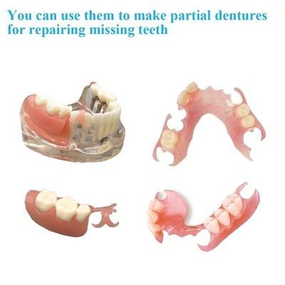 DIY Denture Material Kit, Natural Look-~