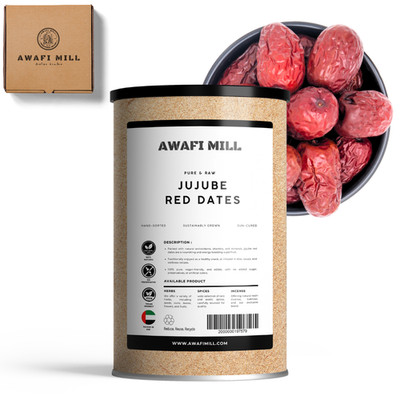 AWAFI MILL Jujube (Red Dates) - 250 g | 9 Oz