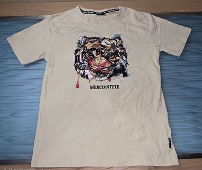 Switch Remarkable Shirt Kids Large White Tiger King Graphic Hip Hop Streetwear