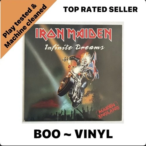 Iron Maiden Infinite Dreams 7 inch Single EM 117 NM / NM