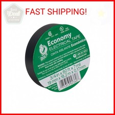 Duck Brand 3/4-Inch by 60 Ft Utility Vinyl Black Electrical Tape, Single Roll 2