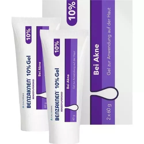 GALDERMA LABORATORIUM GMBH BENZAKNEN 10% Gel 2X60 g PZN 15250642