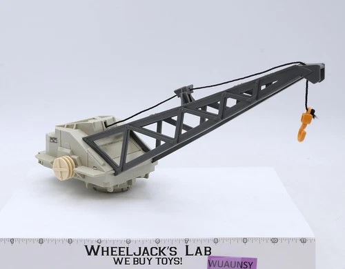 USS Flagg Aircraft Carrier Crane Derrick With Hook & Rope 1985 GI Joe Vintage