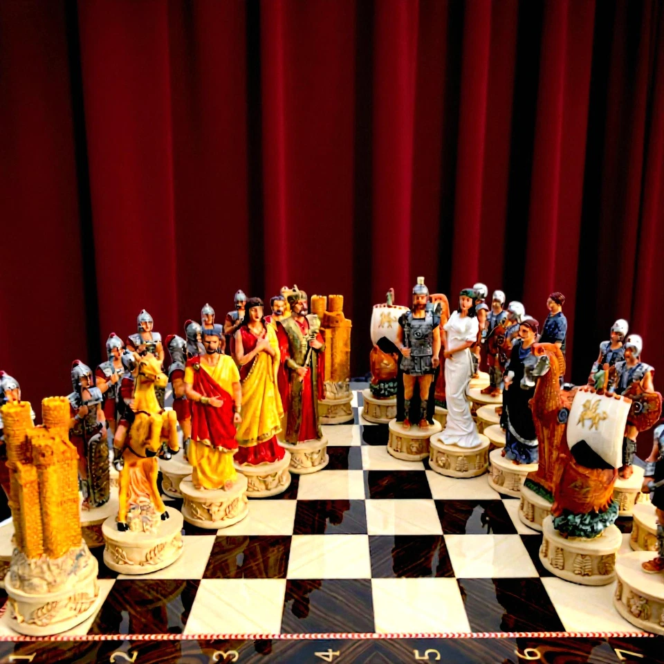 X Large Chess Pieces Only Trojan & Spartan 100% Hand Painted - Christmas Gift 🎁 - Image 2 of 4