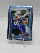 Optic 2025 Jackson Hawes Blue Stars emoji Rookie #224 Buffalo Bills