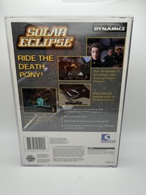 Solar Eclipse (Sega Saturn, 1995) CIB Complete In Box /w Registration Card