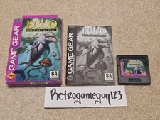 Ecco: The Tides of Time (Sega Game Gear, 1995) Game Gear Box 
