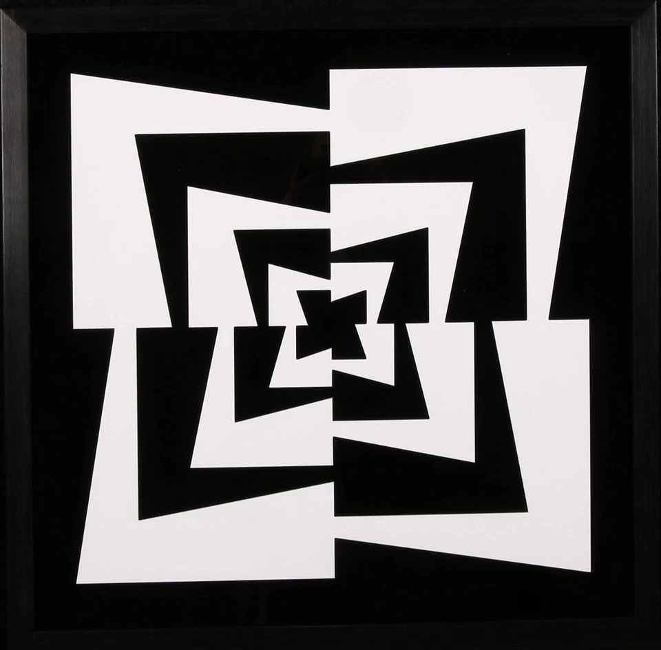 Morandini, Marcello - 648B - 3D-Konstruktion/Relief - gerahmt - handsigniert - Bild 2 von 4