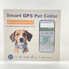FetchLink C10 GPS Smart Pet Collar - Wireless Dog Fence 2K Camera - BRAND NEW