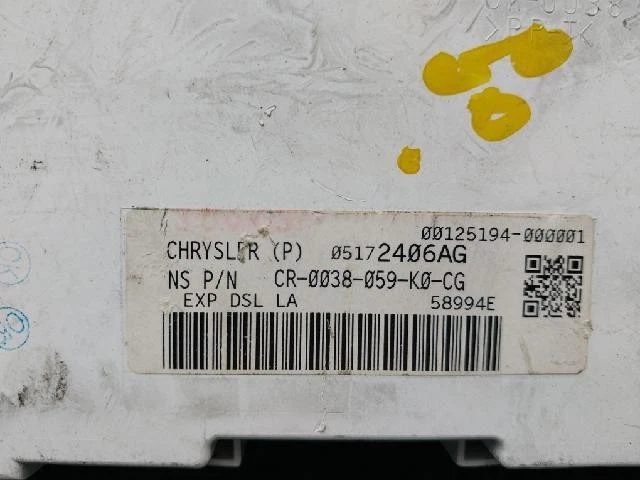 Jeep Grand Cherokee 2008 grupos de instrumentos 05172406AG Foto 4 de 4