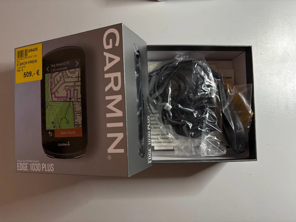 Garmin Edge 1030 Plus Fahrradcomputer - Schwarz - Bild 2 von 2