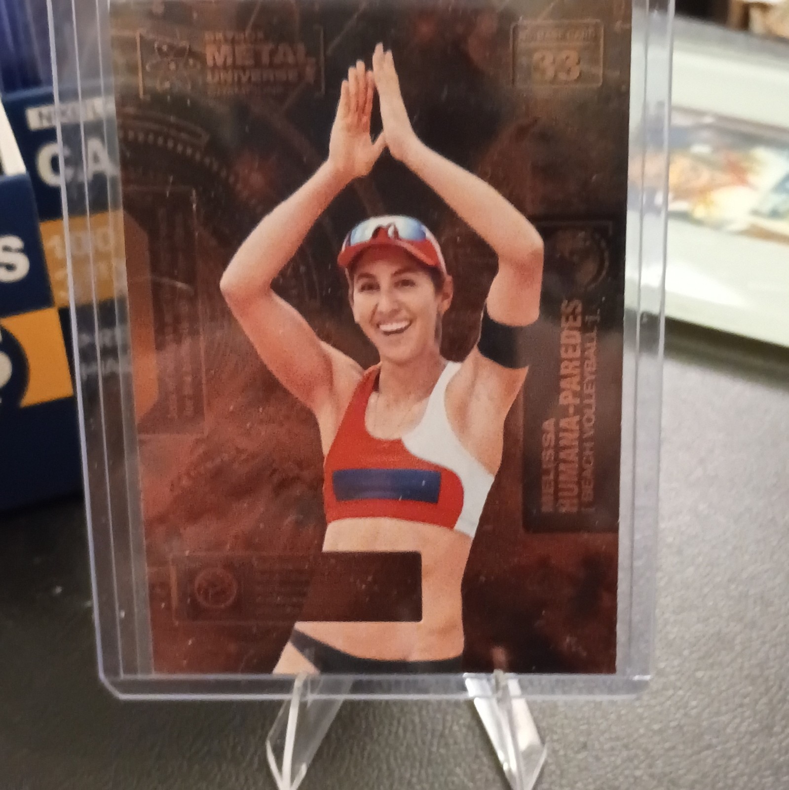 Upper Deck 2021 SkyBox Metal Universe Melissa Humana-Paredes #33
