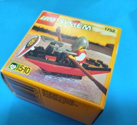 Lego 1752 Thunder Arrow Boat Royal Knight Castle Series 1996 Vintage With box