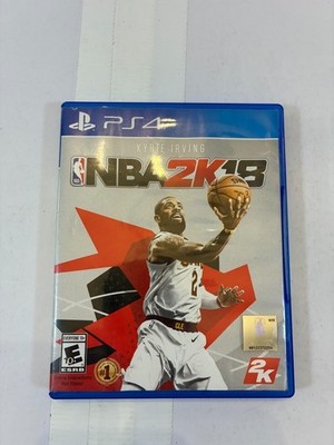 Playsation 4 NBA 2K18 Video Game, Kyrie Irving, Pre-Owned