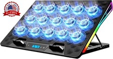 Base de refrigeraci n para port til para juegos con 15 ventiladores silenciosos