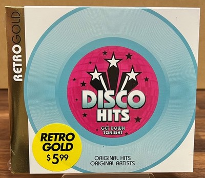 Various   Disco Hits: Get Down Tonight CD 2006 Retro Gold Original Artists NOS