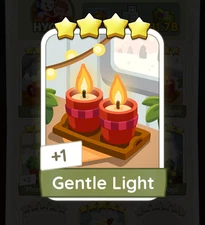 Monopoly Go _ Gentle Light _ 4 stars ⭐ Sticker