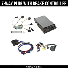 Reese RV 7-Way Trailer Wiring Kit + Brake Control For 07-13 Jeep Grand Cherokee