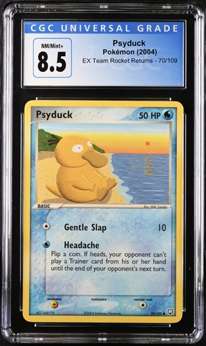 Psyduck graded CGC 8.5 for sale on eBay